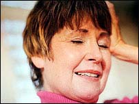 दर्द से जूझता चेहरा