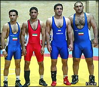 از راست عليرضا رضائی، مجيدی، عليرضا دبير و بابک نورزاد