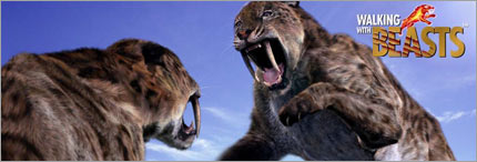 Smilodon - from the series Walking with Beasts