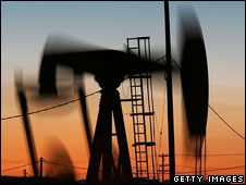 چاه نفت در کالور سیتی در آمریکا 