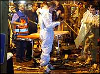 انفجار جمعه شب در تل آويو چهار کشته و ده ها زخمی برجای گذاشت