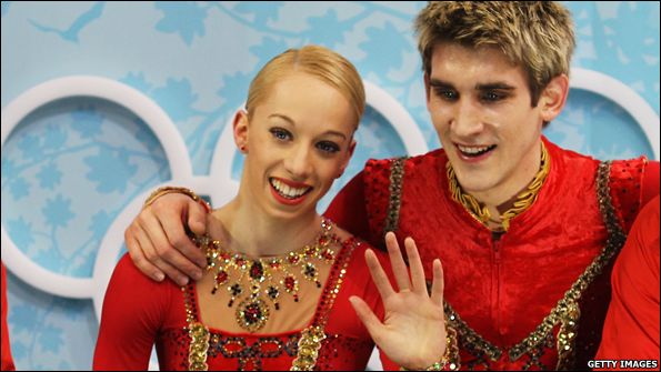 Stacey Kemp and David King at Vancouver 2010