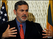 The American assistant secretary of state for South Asian affairs, Richard Boucher