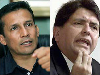 Alan García e Humalla