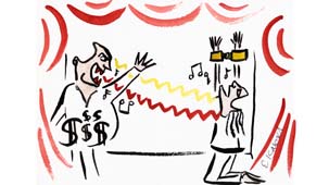 An illustration that brings together the ideas in the programme