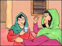 گلالۍ، حميده