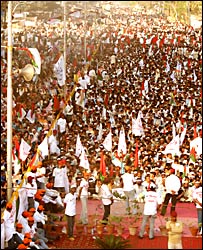 ایم کیو ایم کراچی ریلی 