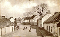 Bellaghy Village - William Street in the early 1900s