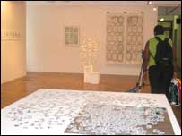 Triển lãm các tác phẩm của sinh viên