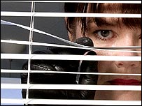 Josie Lawrence in Hapgood. Pic: B'ham Rep