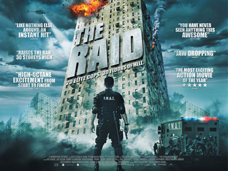 The Raid publicity film poster