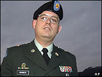 تشدد کے واقعات میں ملوث ایک اور فوجی لینڈی انگلینڈ سے گارنر کا ایک بچہ ہے