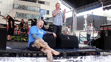 Adam Walton and Beddis at TJ's In The Square, Newport