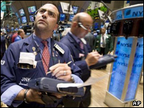 Tại thị trường chứng khoán New York