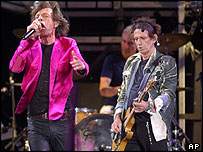 Os Rolling Stones iniciaram sua turnê mundial em agosto
