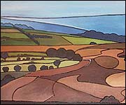 Section of "Moortop VII" by Clothylde Vergnes 