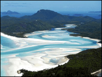 Ilha do Grande Recife de Coral. Foto: Governo de Queensland