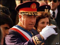 O general Augusto Pinochet