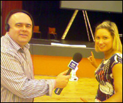 Andy Comfort and Sarah Cruddas