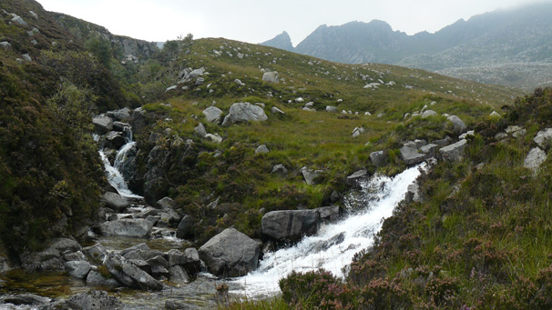 Witch's Step from North Glen Sannox burn