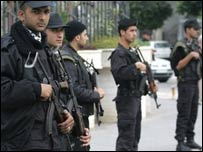 Homens armados em Gaza