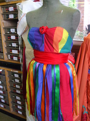 Rainbow dress