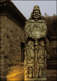 Escultura doada pela cidade de Ningbo a Florença