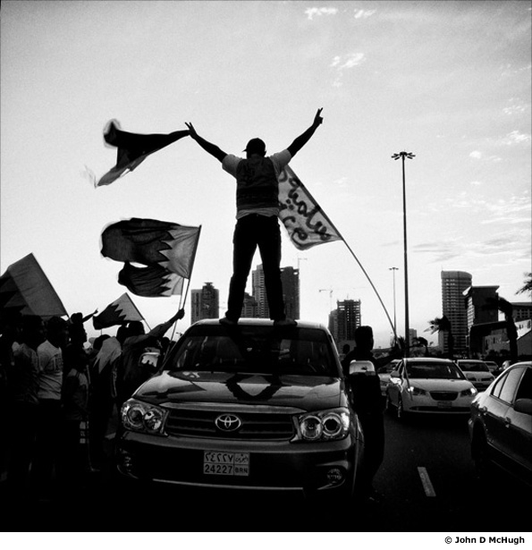 Protests in the square