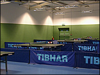 The centre has dedicated table tennis facilites