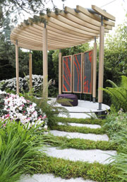 Tom Hoblyn's garden pavillion