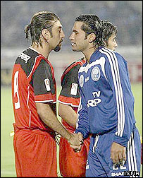 علی انصاريان، بازيکن تيم فوتبال پرسپوليس