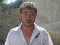 یک شاهد عینی در محل انفجار