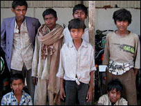 कटनी में बच्चे