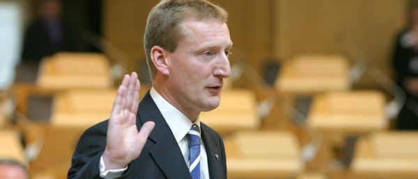 Tavish Scott swearing in 2007