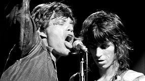Mike Jagger and Keith Richards