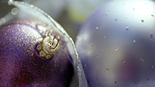 Photograph of baubles