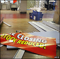 Woolworths store closure, 30 Dec 08