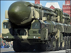 Misil nuclear ruso