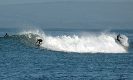 Jay finds reef perfection recently out west. Pic, Carey Doyle 07