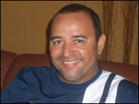 O cearense Gilberto Leite da Silva, na sua casa, em Fortaleza