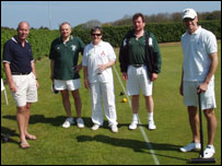 Jersey vs Ireland croquet