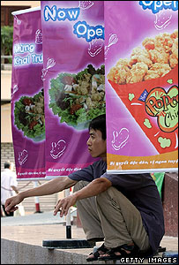 Tiệm gà chiên KFC