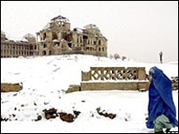 سرما باعث قطع راه های ارتباطی بسياری از مناطق افغانستان شده است