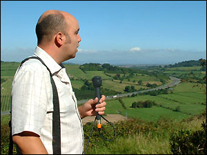 Adam Thomas at Crook Peak