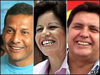 Humala, Lourdes, Garcia 