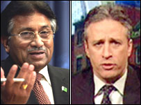 جنرل مشرف اور جون سٹیورٹ 