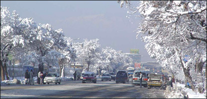 برف و راه بندان