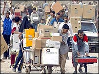 Bağdat'ta yaşanan yağmalama olayları