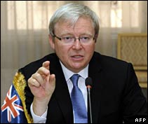 Australian Foreign Minister Kevin Rudd 10 March 2011