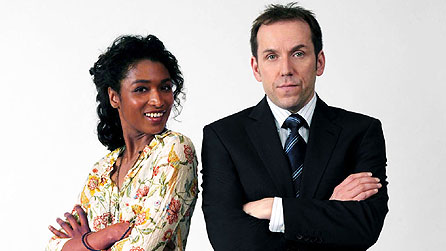 Sara Martins and Ben Miller in Death In Paradise